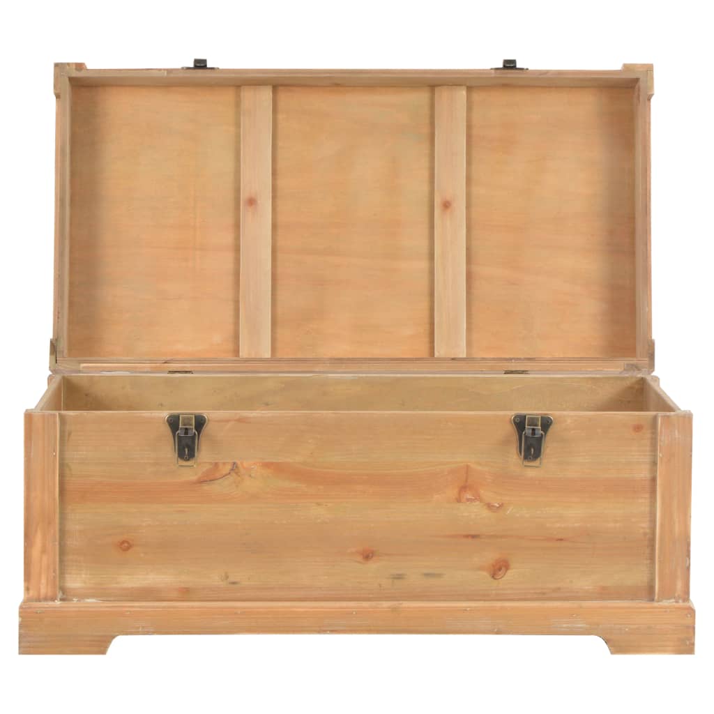 vidaXL Aufbewahrungstruhe mit Auflage 80×40×40 cm MDF