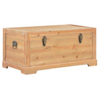 vidaXL Aufbewahrungstruhe mit Auflage 80×40×40 cm MDF