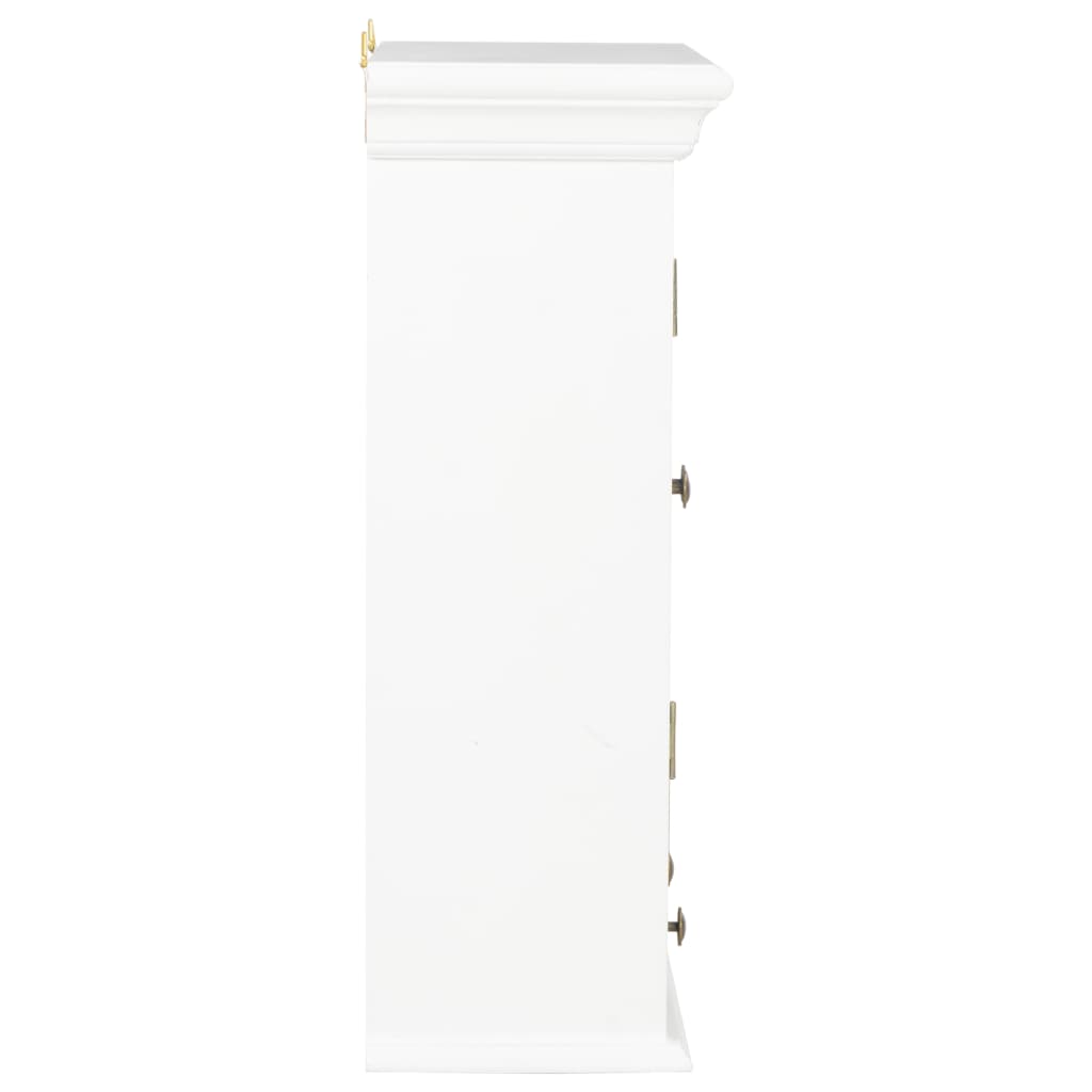 vidaXL Wandschrank Weiß 49x22x59 cm Holzwerkstoff