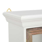 vidaXL Wandschrank Weiß 49x22x59 cm Holzwerkstoff