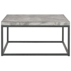 vidaXL Couchtisch 75×75×38 cm Betonoptik