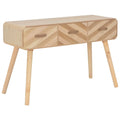 vidaXL Konsolentisch 100x35x68 cm Massivholz