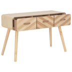vidaXL Konsolentisch 100x35x68 cm Massivholz
