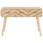 vidaXL Konsolentisch 100x35x68 cm Massivholz