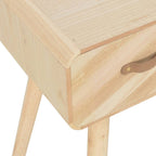 vidaXL Konsolentisch 100x35x68 cm Massivholz