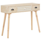 vidaXL Konsolentisch mit 3 Schubladen 100x30x73 cm Massivholz Kiefer