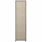 vidaXL Faltschrank Creme 110x45x175 cm Stoff