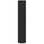 vidaXL Schuhschrank Schwarz 60x30x166 cm Stoff