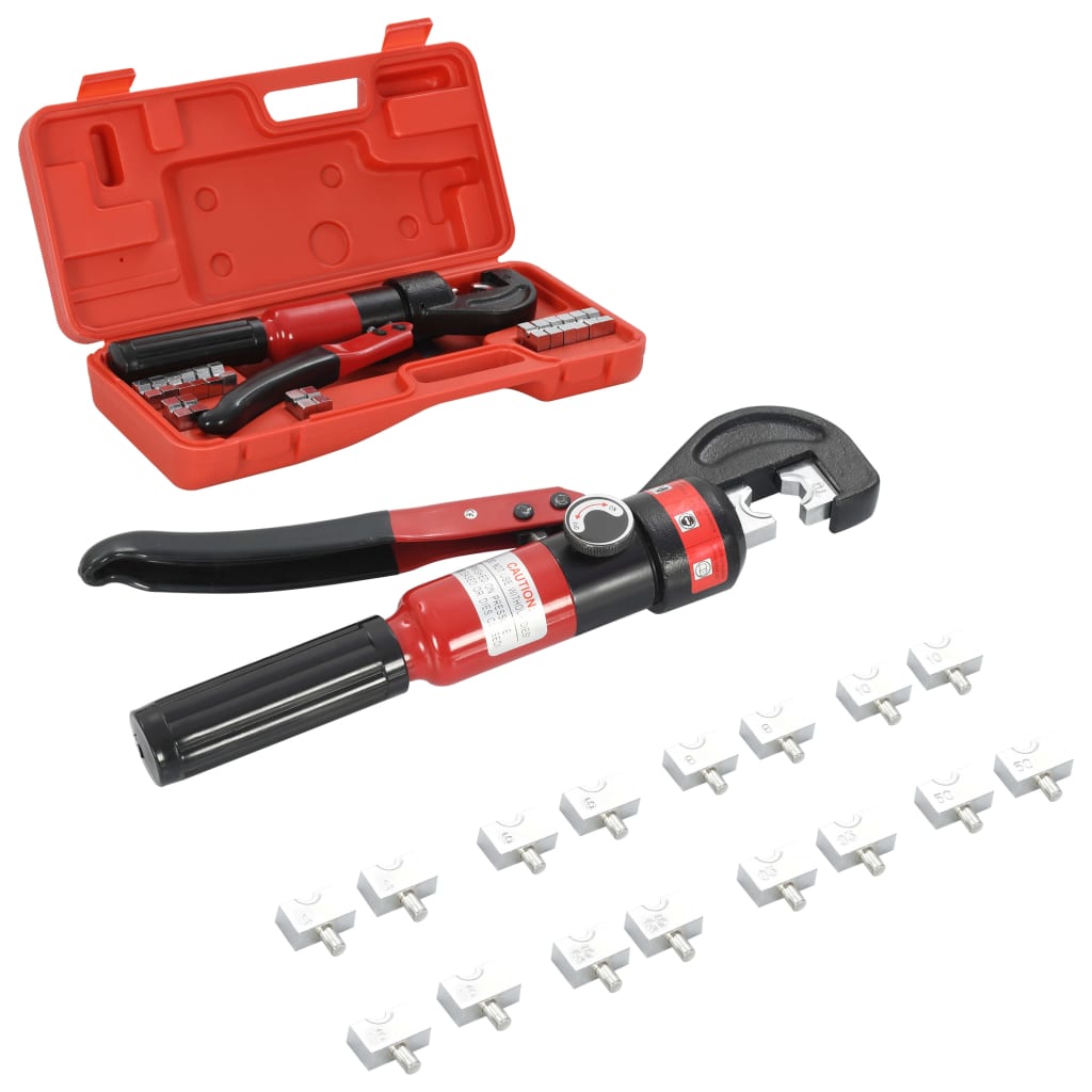 vidaXL Hydraulische Crimpzange 4-6-8-10-16-25-35-70 mm²