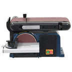 vidaXL Elektrische Teller- und Bandschleifmaschine 370 W 150 mm