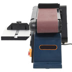 vidaXL Elektrische Teller- und Bandschleifmaschine 370 W 150 mm