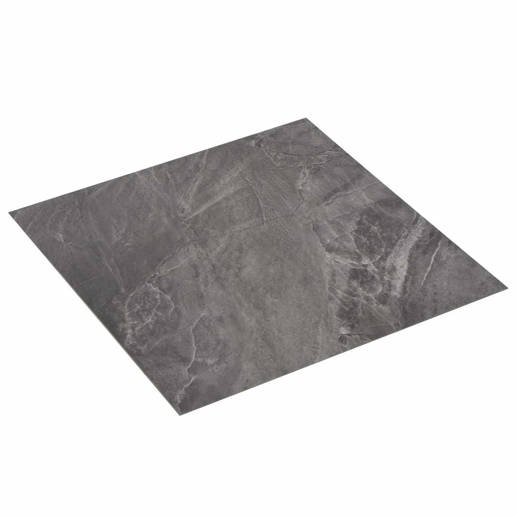 vidaXL Bodenplanken 5,11 m² 55 pcs PVC Schwarz und Weiß