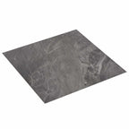 vidaXL Bodenplanken 5,11 m² 55 pcs PVC Schwarz und Weiß