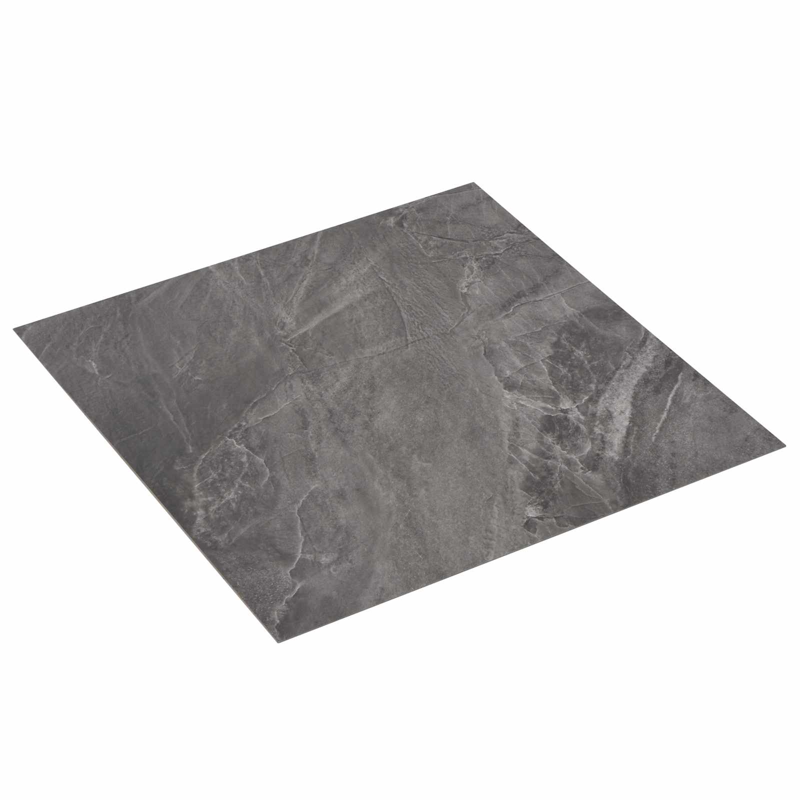 vidaXL Bodenplanken 5,11 m² 55 pcs PVC Schwarz und Weiß
