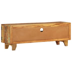 vidaXL TV-Schrank Handgeschnitzt 120x30x40 cm Altholz Massiv