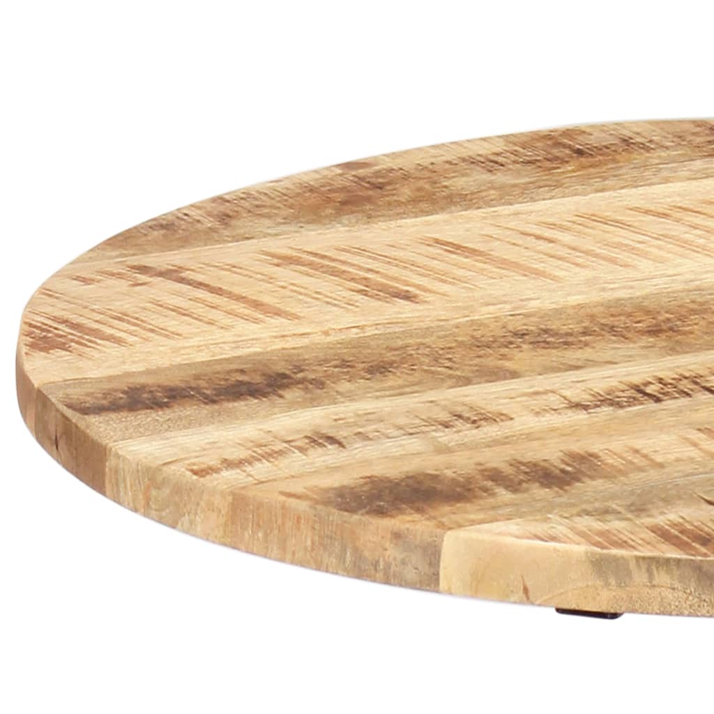 vidaXL Beistelltisch 60×(46-63) cm Massivholz Mango und Gusseisen