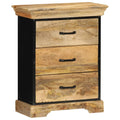 vidaXL Kommode 60 x 30 x 75 cm Mango-Massivholz