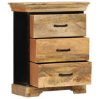vidaXL Kommode 60 x 30 x 75 cm Mango-Massivholz