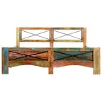vidaXL Massivholzbett ohne Matratze Altholz 140x200 cm