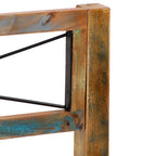 vidaXL Massivholzbett Altholz 160x200 cm