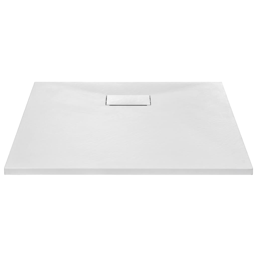 vidaXL Duschwanne SMC Weiß 80×80 cm