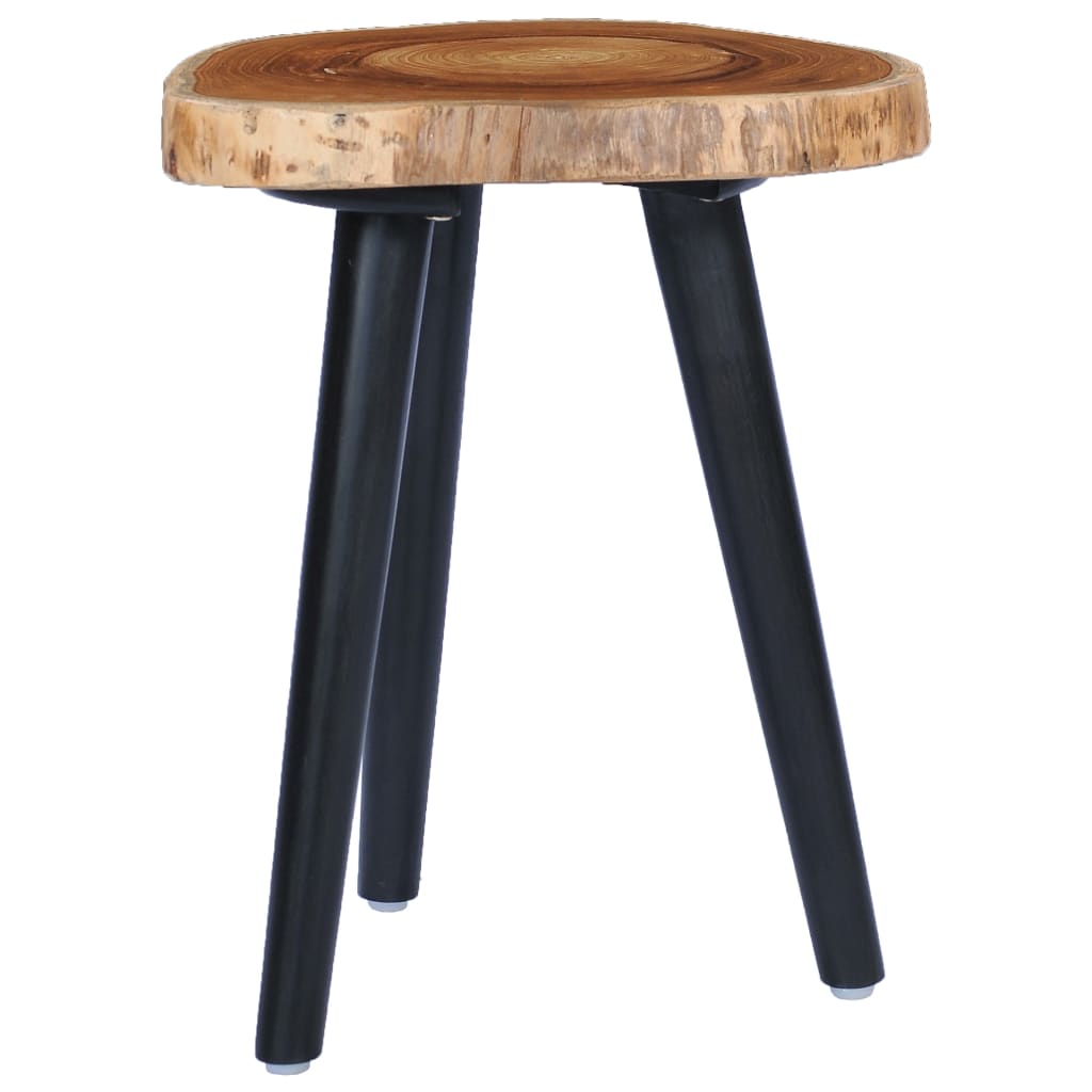 vidaXL Couchtisch 40 x 45 cm Teak Massiv