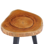 vidaXL Couchtisch 40 x 45 cm Teak Massiv