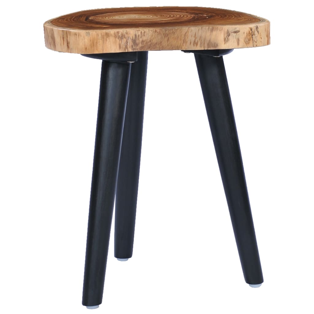 vidaXL Couchtisch 40 x 45 cm Teak Massiv