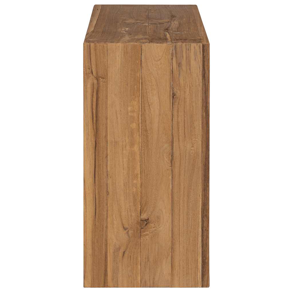 vidaXL Sideboard 80x30x60 cm Massivholz Teak