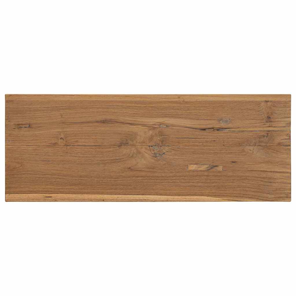 vidaXL Sideboard 80x30x60 cm Massivholz Teak