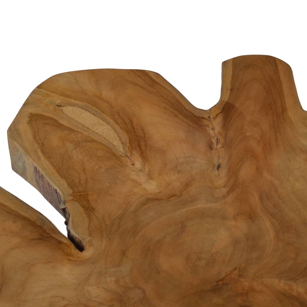 vidaXL Couchtisch (60-70)×45 cm Teak