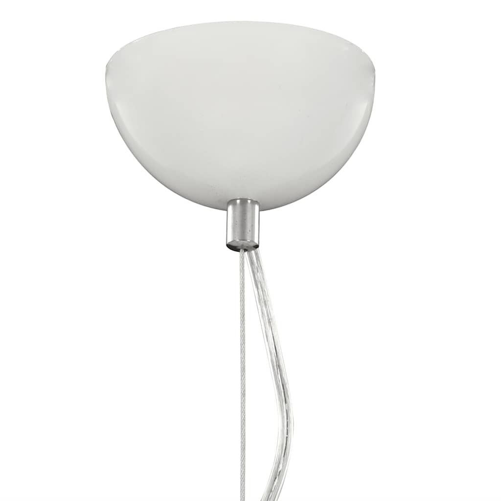 vidaXL Pendelleuchte Weiß und Silbern Ø50 cm E27