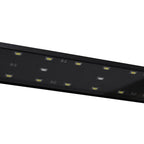 vidaXL LED-Aquariumleuchte mit Klemme 25-45 cm Blau und Weiß