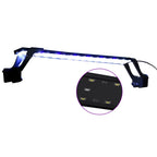 vidaXL LED-Aquariumleuchte mit Klemmen 55-70 cm Blau und Weiß