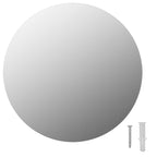 vidaXL Rahmenloser Spiegel Rund 30 cm Glas