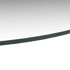 vidaXL Rahmenloser Spiegel Rund 30 cm Glas