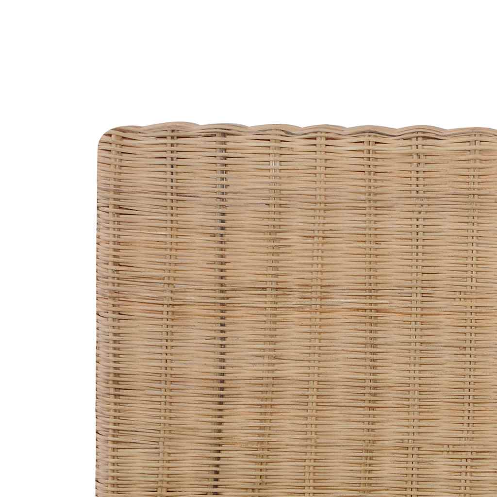 vidaXL Bettrahmen Handgewebt Echtes Rattan 160×200 cm