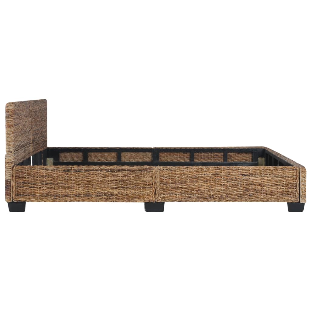 vidaXL Bettrahmen Natürliches Rattan 180x200 cm