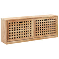 vidaXL Schuhbank 94 x 20 x 38 cm Walnussholz Massiv