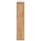 vidaXL Schuhschrank 55 x 20 x 104 cm Walnuss Massivholz