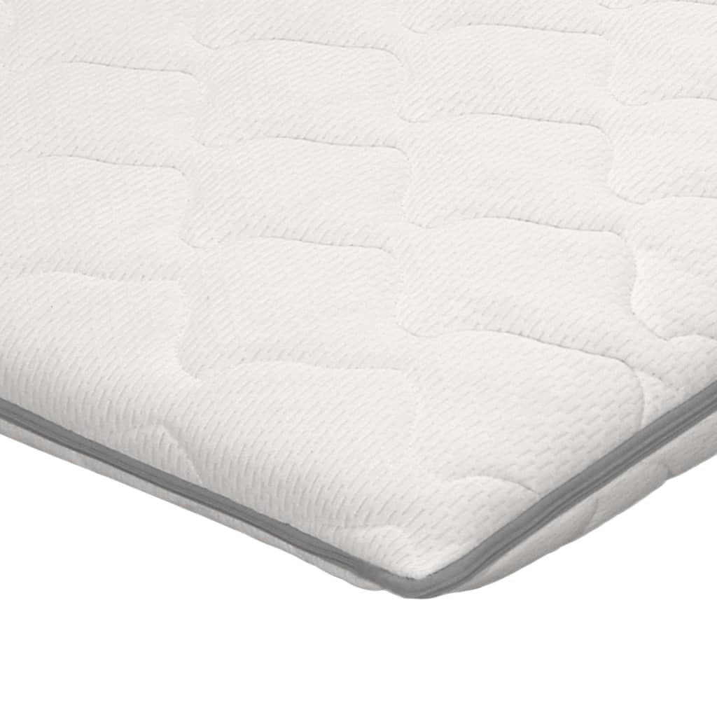 vidaXL Matratzenauflage 80 x 200 cm viskoelastischer Memory-Schaum 6cm