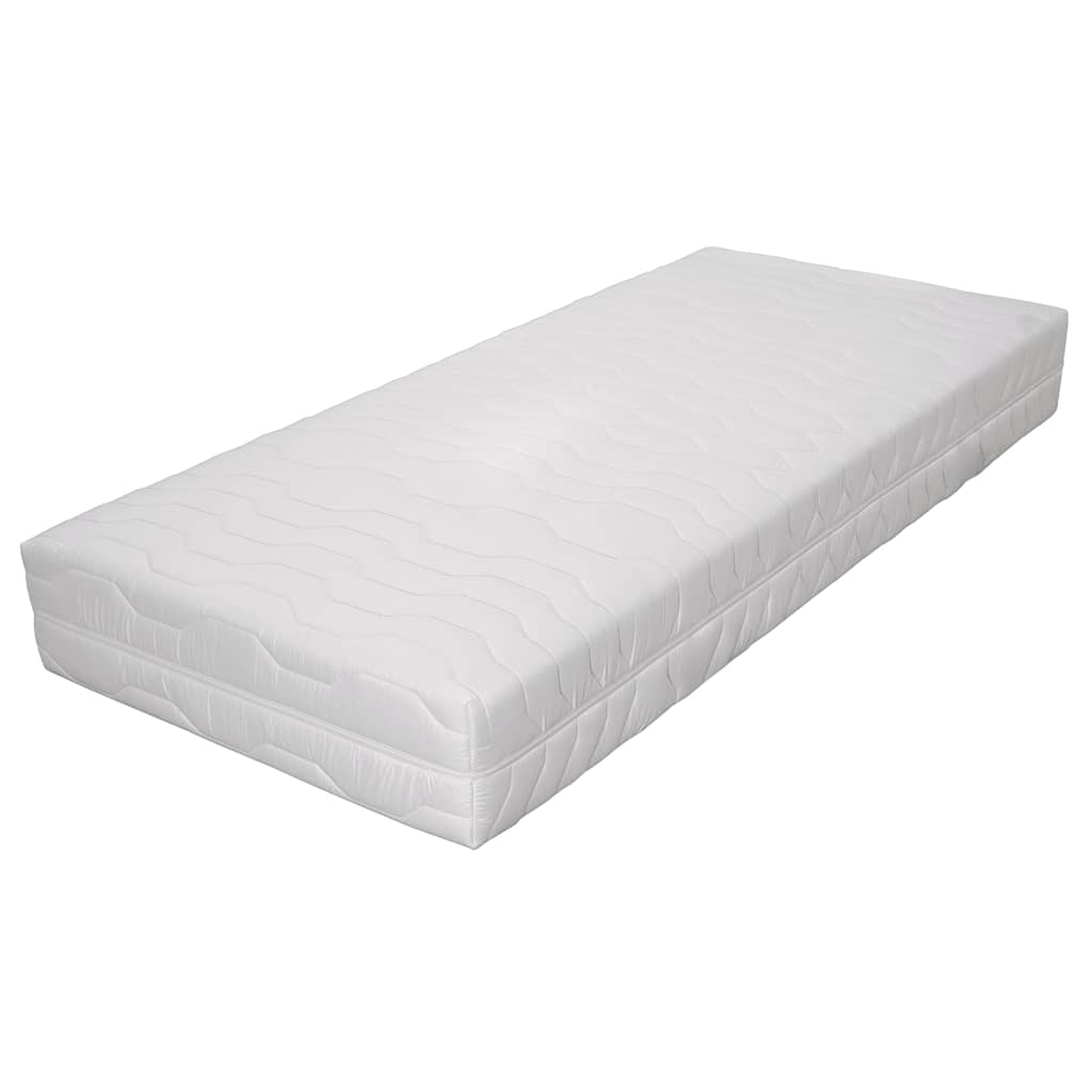 vidaXL Matratze 80 x 200 cm 7 Zonen Taschenfedern 20 cm H2