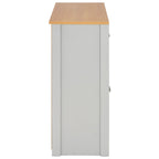 vidaXL Sideboard Grau 112x35x81 cm
