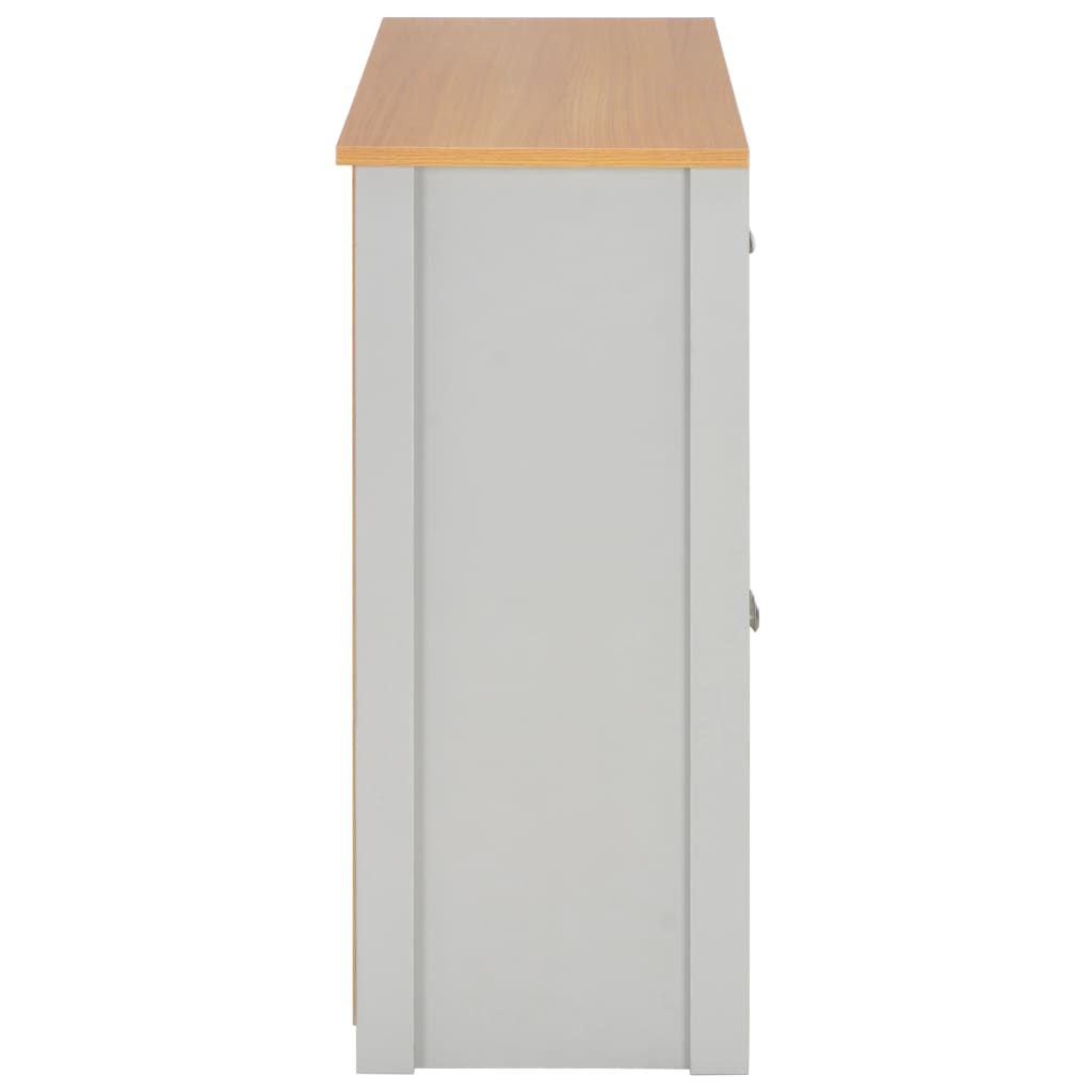 vidaXL Sideboard Grau 112x35x81 cm
