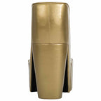 vidaXL Stuhl in Stöckelschuh-Form Golden Kunstleder