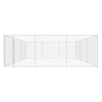 vidaXL Outdoor-Hundezwinger Verzinkter Stahl 570x570x185 cm