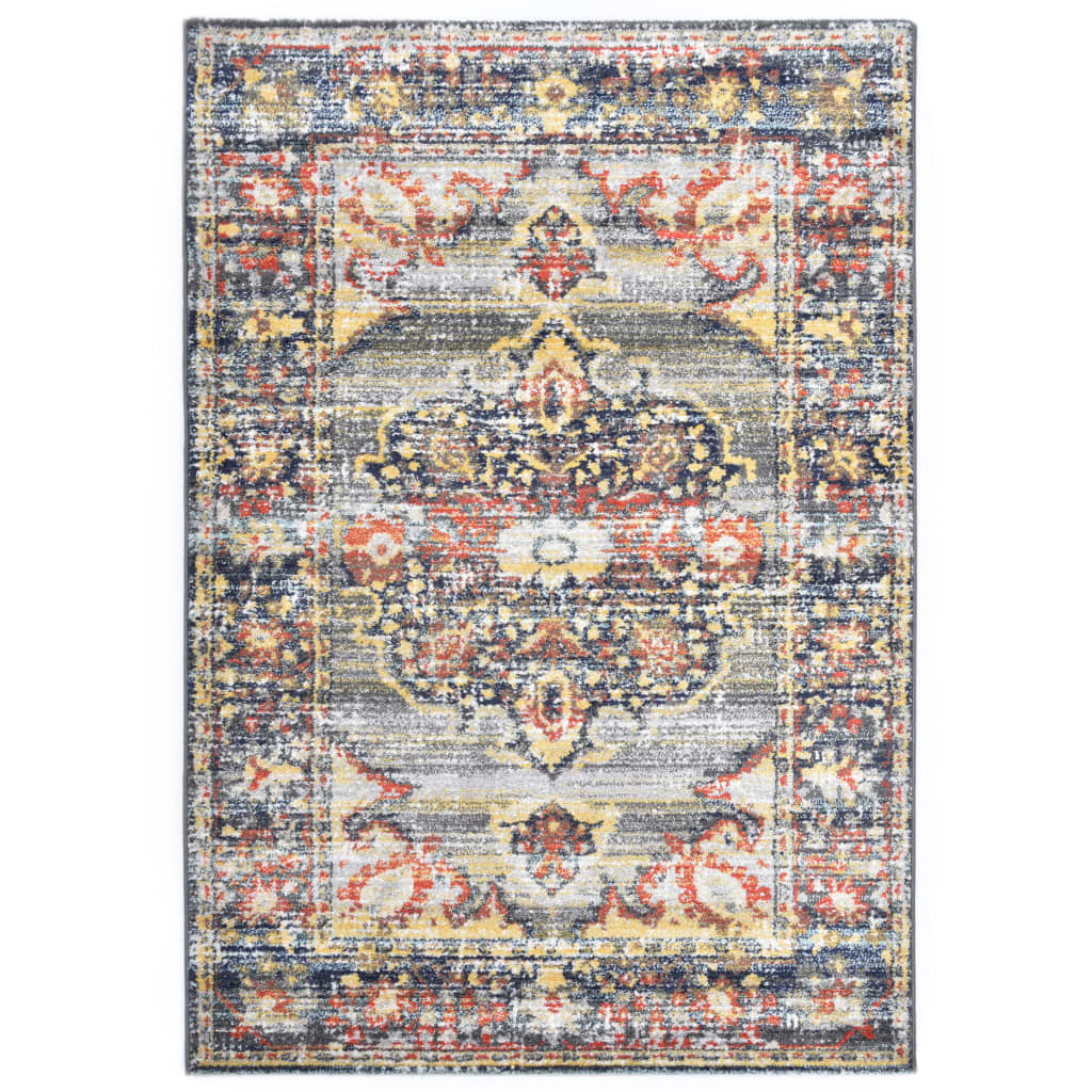 vidaXL Teppich Blau 160 x 230 cm PP