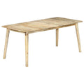 vidaXL Esstisch 180×90×76 cm Mango Massivholz