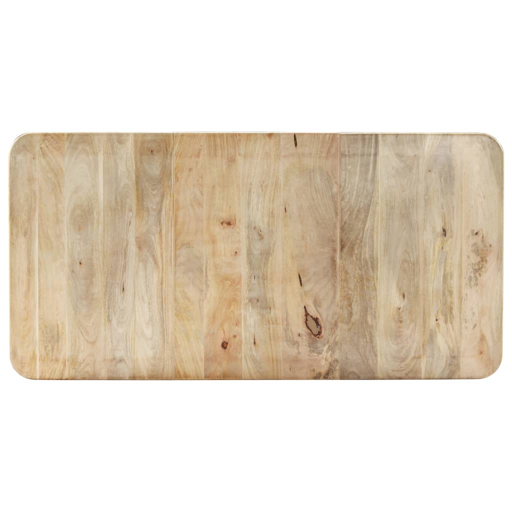 vidaXL Esstisch 180×90×76 cm Mango Massivholz