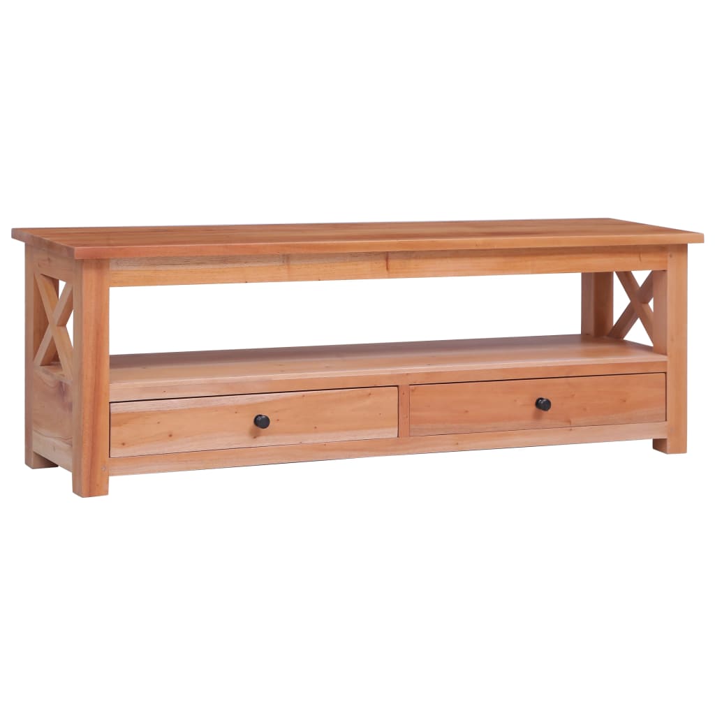 vidaXL TV-Schrank 120 x 30 x 40 cm Massivholz Mahagoni
